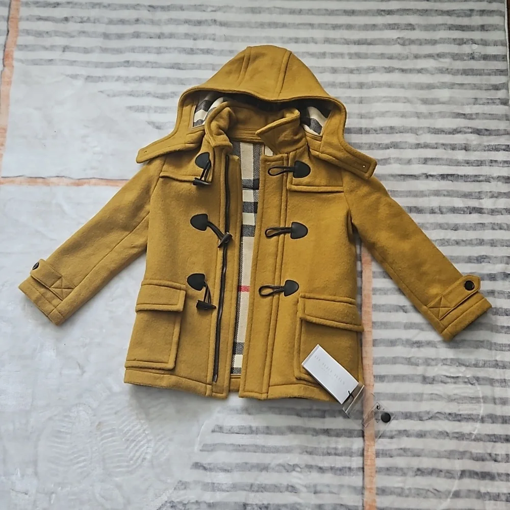 Burberry Children Wool Coat size 5Y - Picture 1 of 9